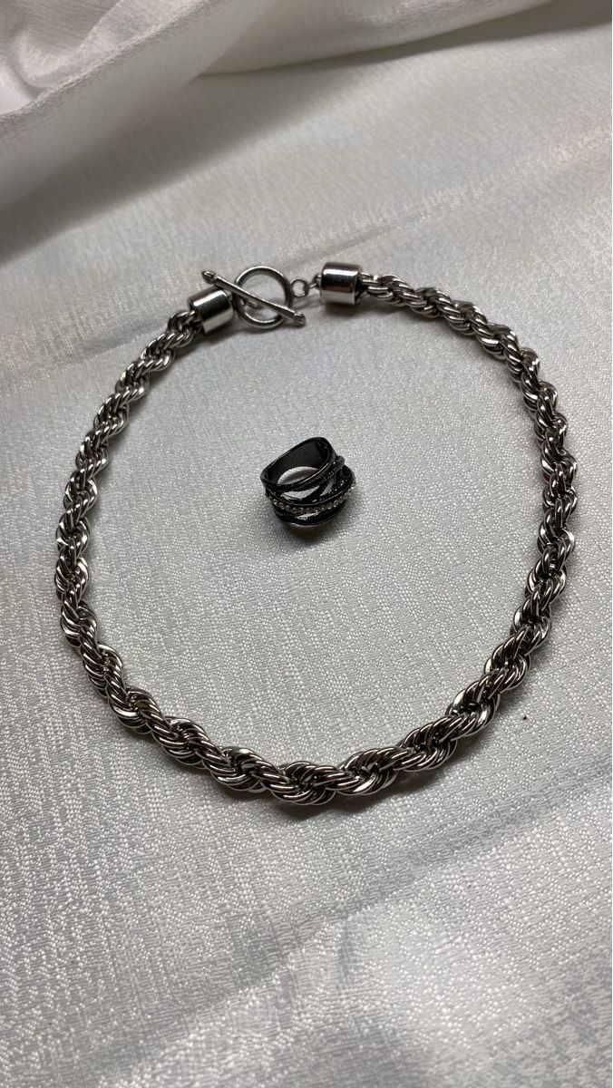 Altri gioielli: Halskette mit Ring Set – Usato da Hausen AG venduto da corinne_g