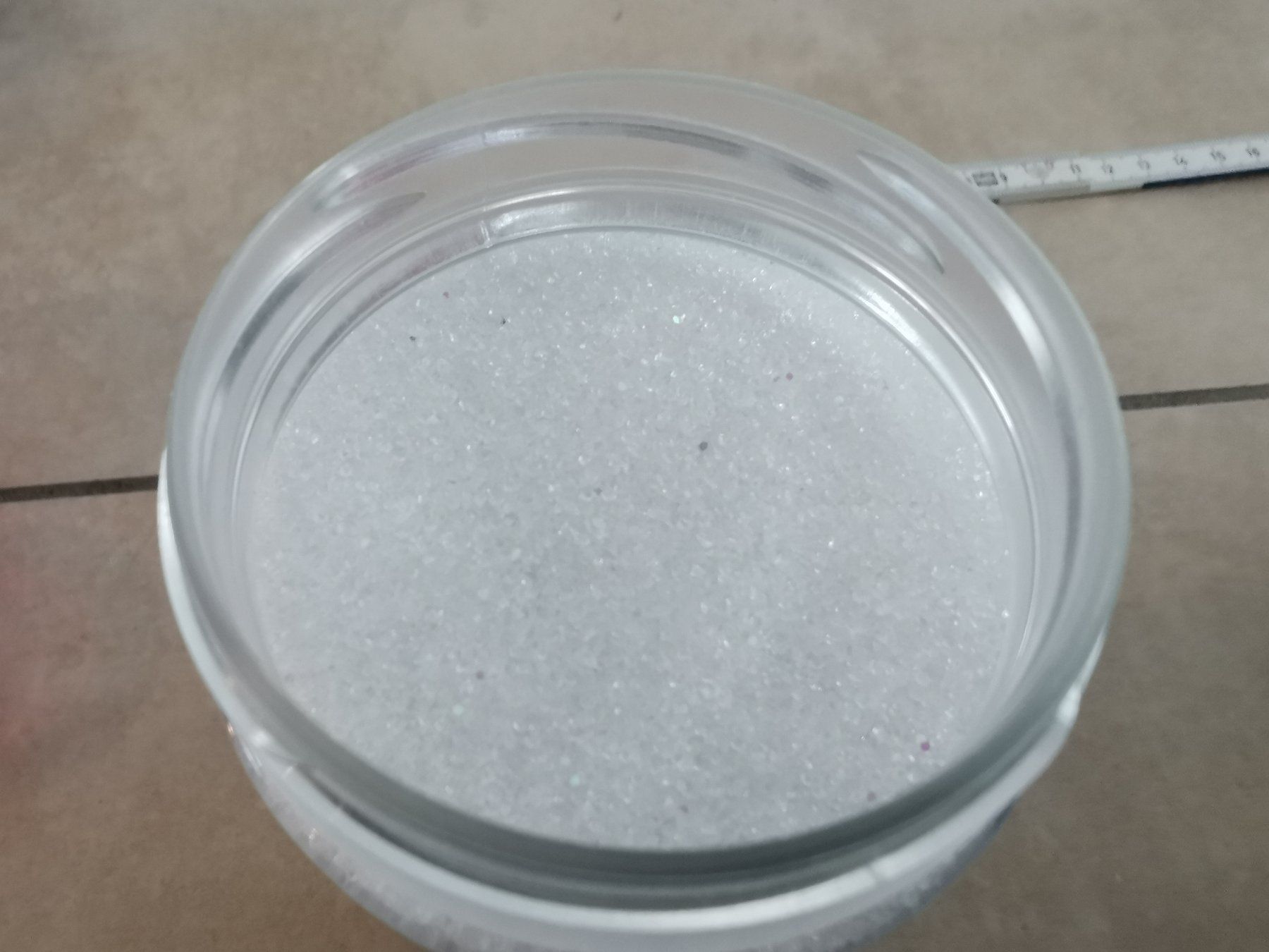Tutte le decorazioni: Dekosand weiss / crystal – Nuovo e nell'imballaggio originale da Rickenbach b. Wil venduto da Beautiful.Things 3