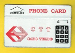 Telefonkarte Cabo Verde, 20 imp. 110G ungebraucht