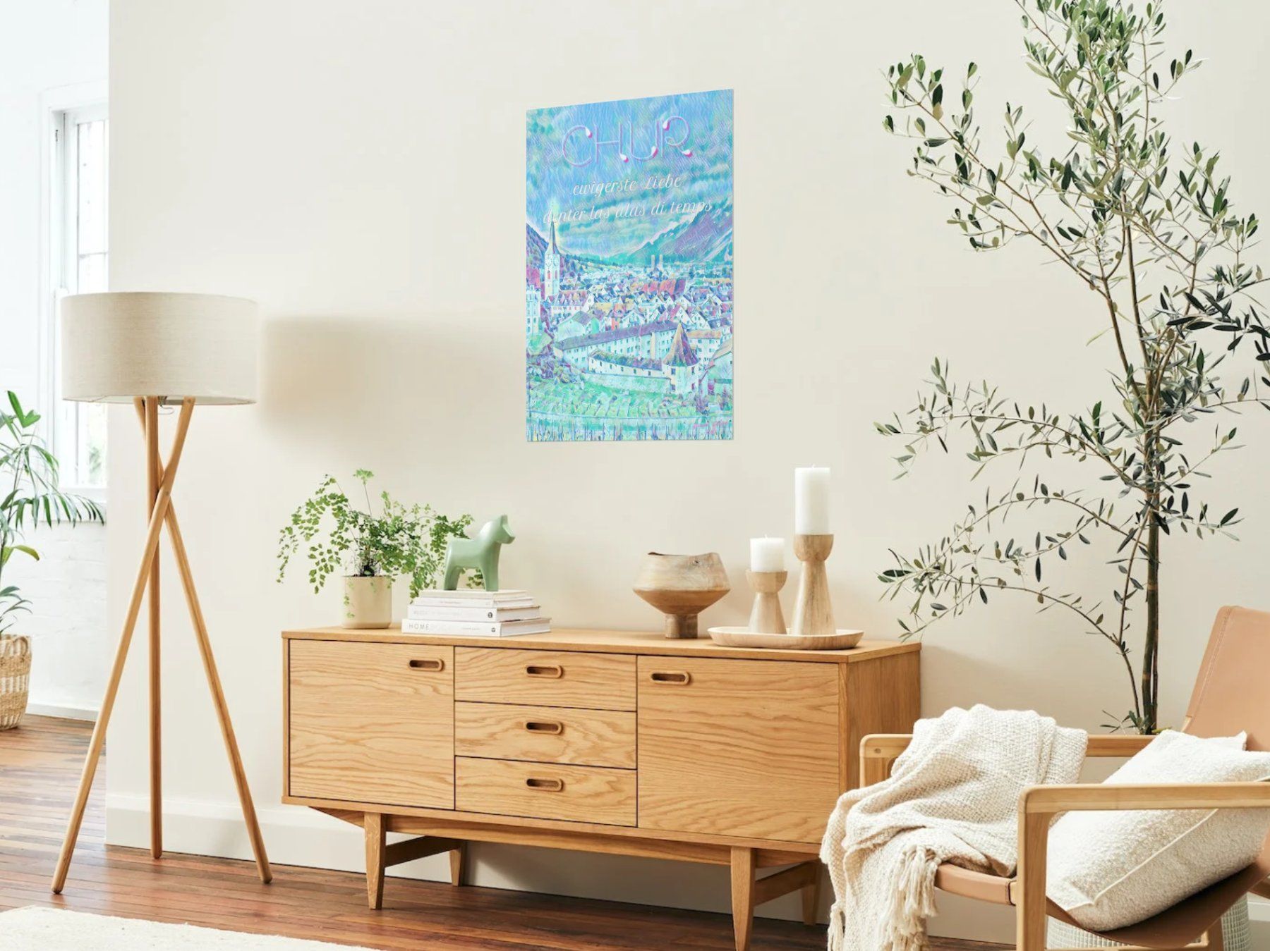 Foto & Immagini: Poster Stadt Chur. Die ewigerste Liebe – Nuovo e nell'imballaggio originale da Zürich venduto da Posterrama 2