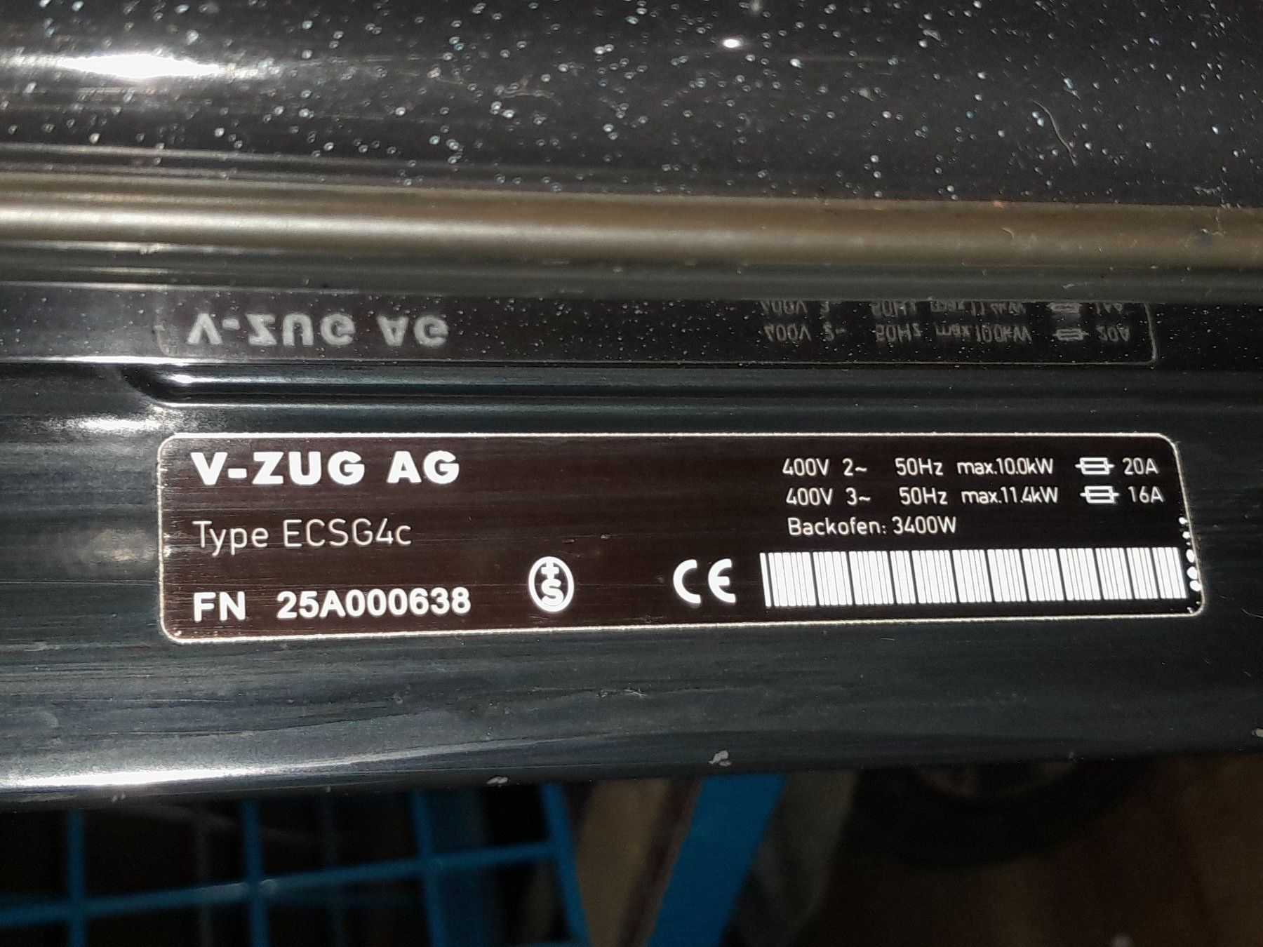 V-Zug Forni: Backofen V-ZUG Combair SG – Usato da Zürich venduto da raphahello 8