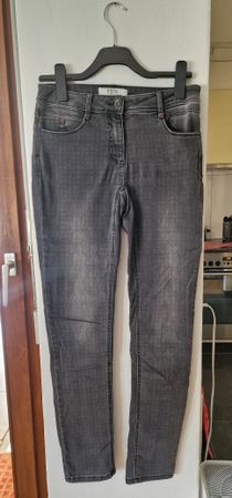 Cecil Damenjeans Grau Gr. 25/32