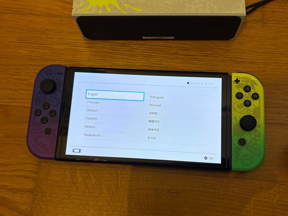 Nintendo Konsolen: Nintendo Switch Konsole OLED Splatoon Edition – Gebraucht aus Zürich von Dudu2020 1