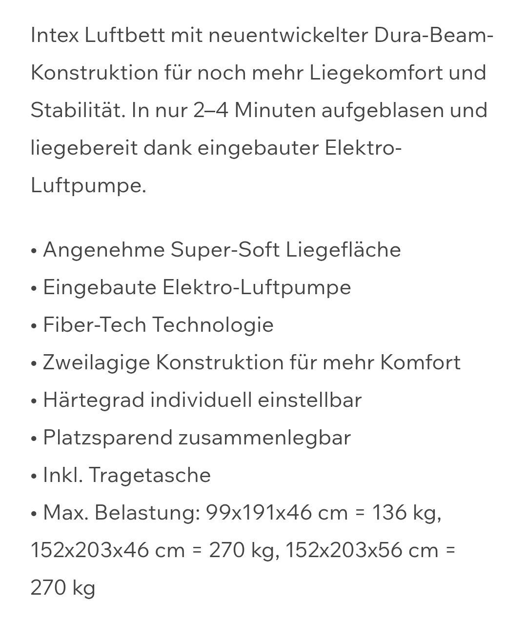 Matratzen: Luftmatratze – Neu und originalverpackt aus Hölstein von Daniel3838 2