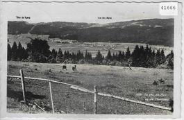 Le Val de Ruz vu de Chaumont