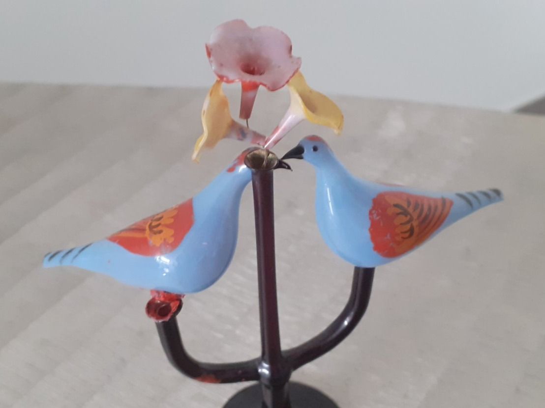 Statuette: Figur Glaskunst Vogel – Usato da Mörschwil venduto da antiksalon 8