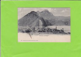 Stansstad mit Pilatus---1906 versendet