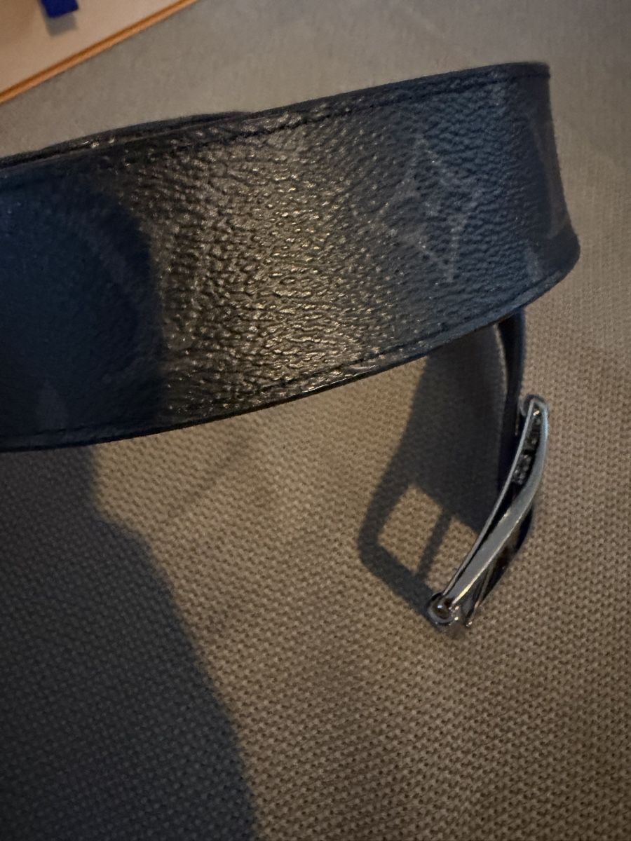 Louis Vuitton Gürtel: Cintura Louis Vuitton Monogram Eclipse M9044 taglia 95 – Gebraucht aus Lugano von can_xdd8 7
