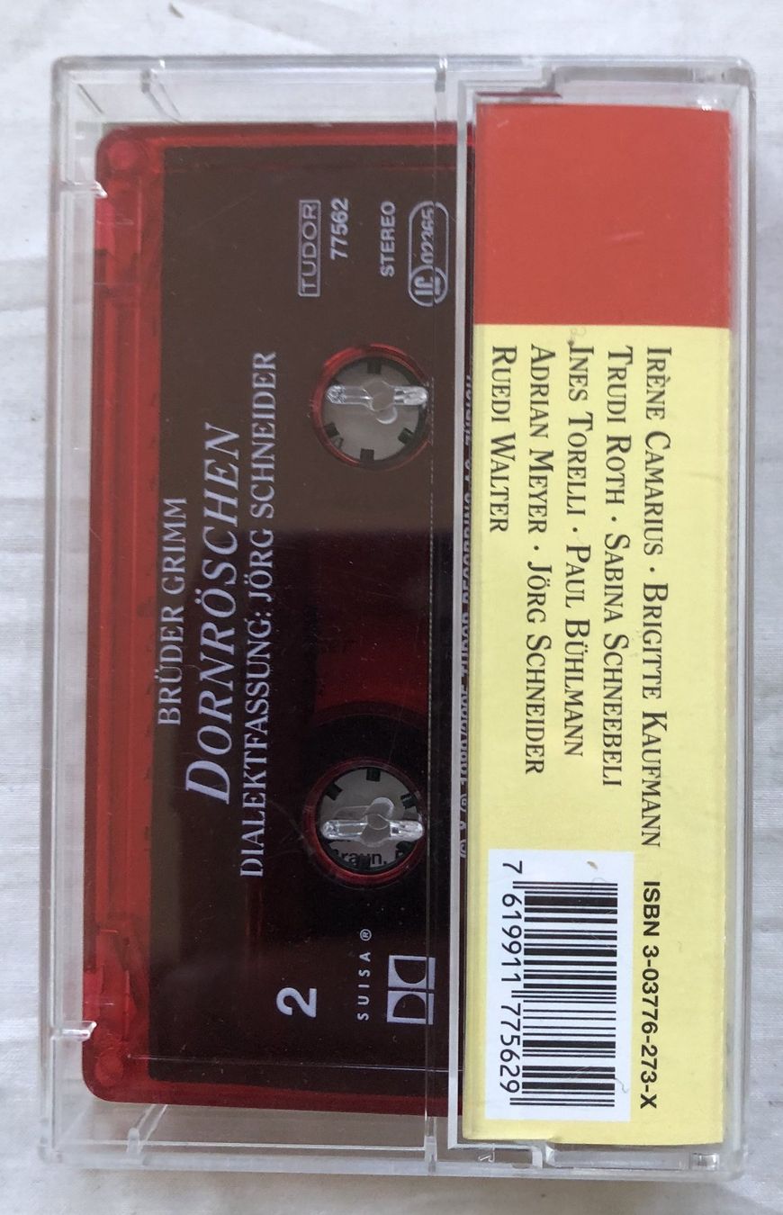 Musicassette: Dornröschen - Dialekt - Hörspiel - MC – Usato da Schaffhausen venduto da durruti 2