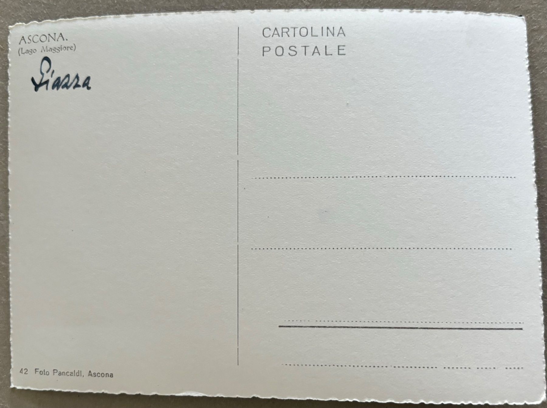 Cartoline postali: Ascona Ticino – Usato da Frauenfeld venduto da Merk52 1