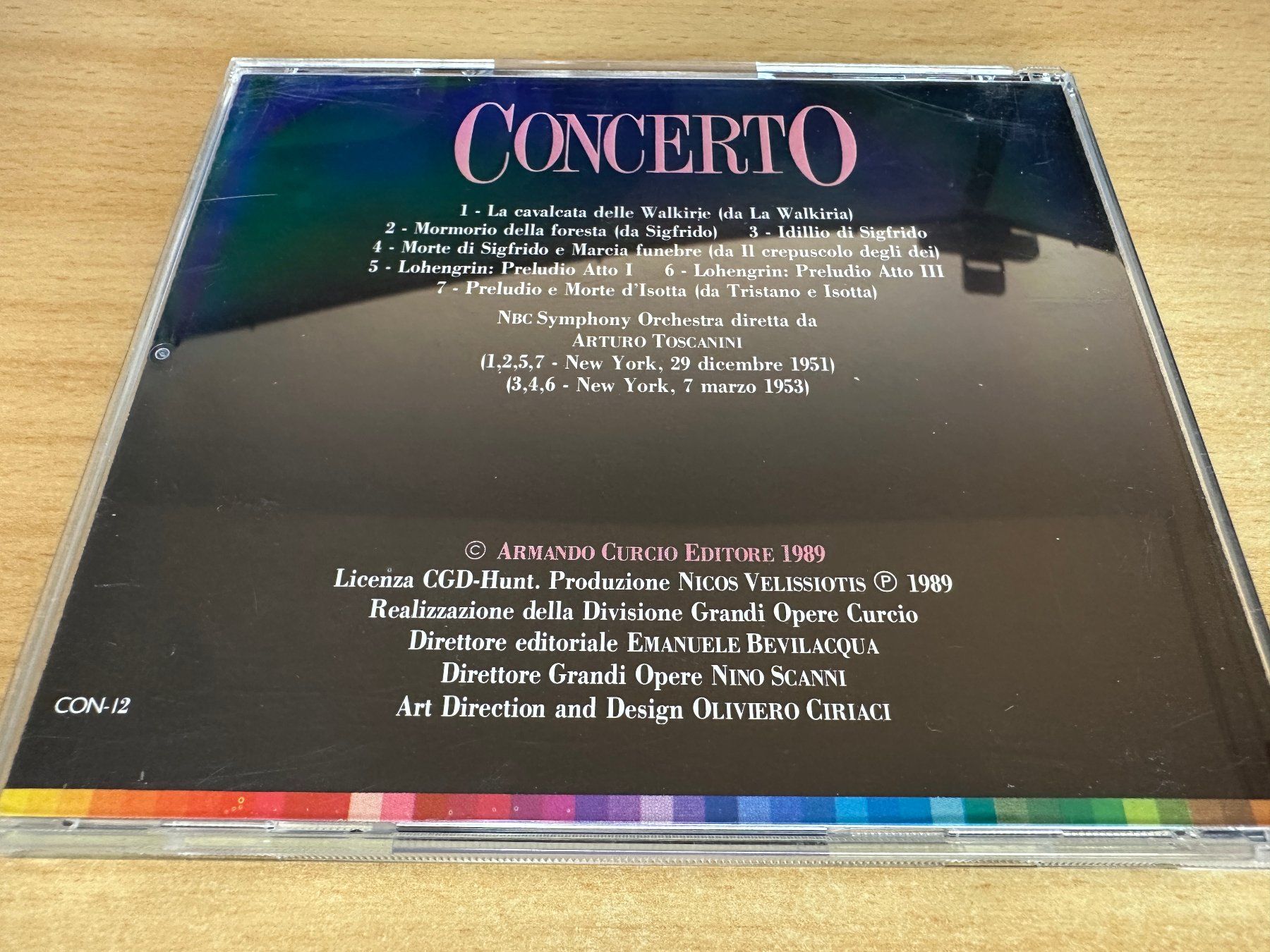 CD: Wagner – Concerto Wagner – Usato da Rikon im Tösstal venduto da Alpenmutz 1