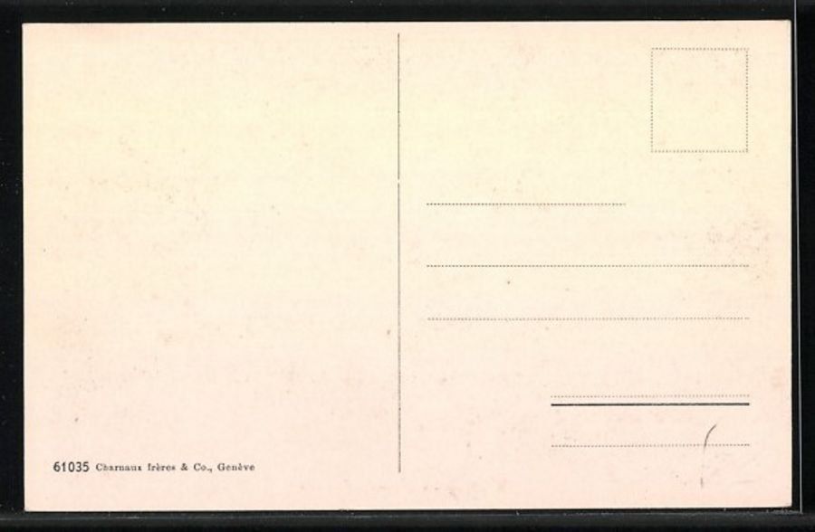 Cartoline postali: Cartigny, Maison Monnier, vers 1935 – Usato da Frauenfeld venduto da POML 1