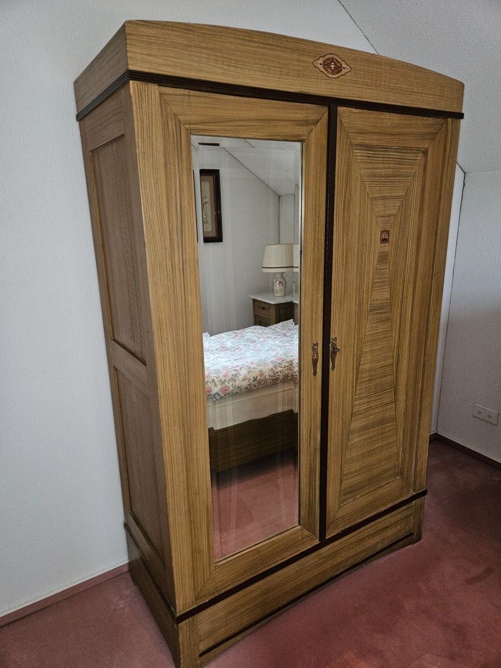 Letti: Antikes Schlafzimmer Bett Schrank und Kommode – Usato da Nürensdorf venduto da dan_r672 1