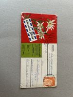 RARITÄT: Chocolat Tobler Versandbeleg Grindelwald -> USA