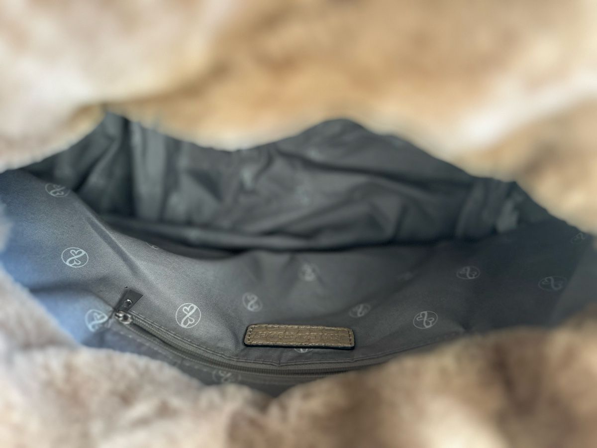 Borse da donna: Emily & Noah Handtasche Kroko-Optik mit Fellrand - Neu – Nuovo (secondo la descrizione) da Bühler venduto da Princess2016 6