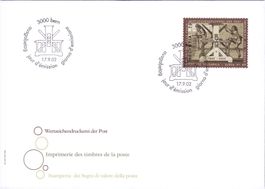 2002 FDC Wertzeichendruckerei und St.Moritz  KW 6.60