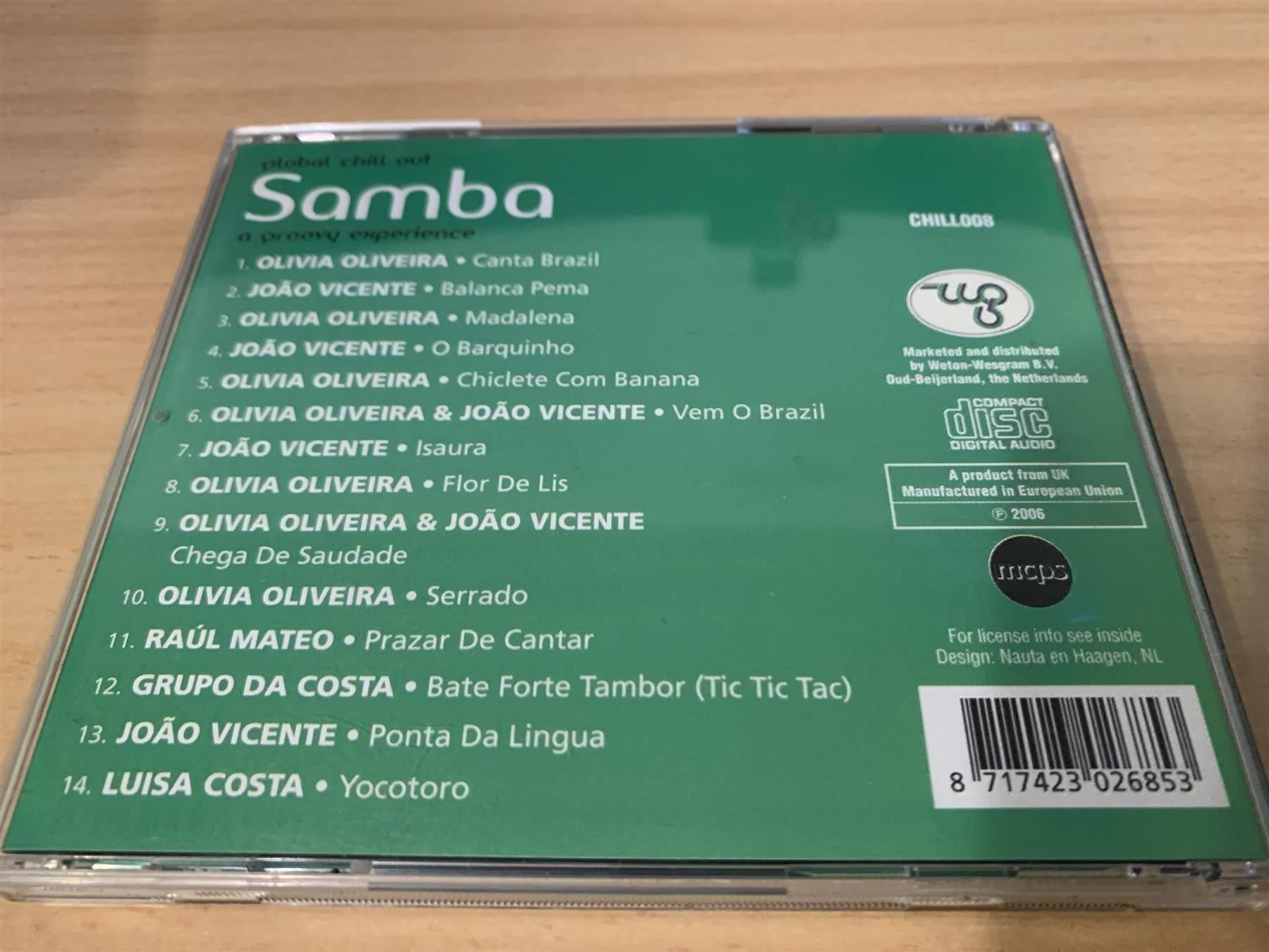CDs: Global Chill Out Samba, A Groovy Experie – Gebraucht aus Rikon im Tösstal von Alpenmutz 1