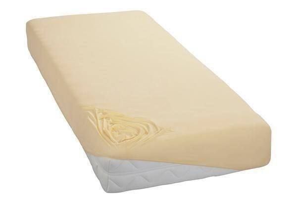 Biancheria da letto: HIT  JERSEY-FIX Vanille 120x200cm – Nuovo (secondo la descrizione) da Oensingen venduto da directshop24