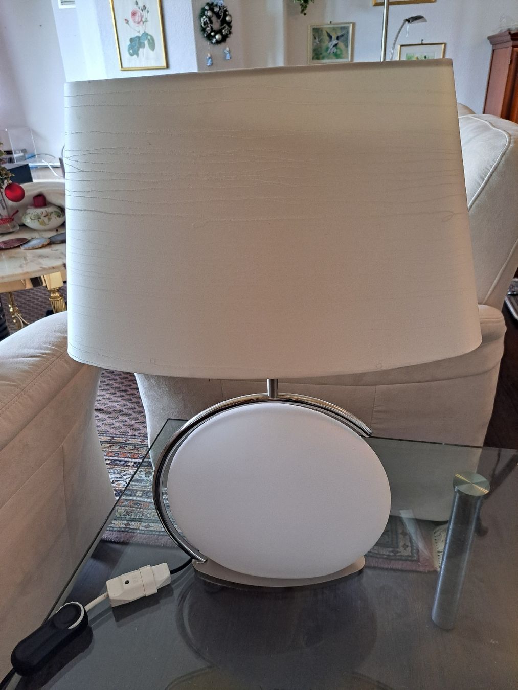 Lampen: Tischlampe oval, dimmbar – Gebraucht aus Jona von Strand82 3
