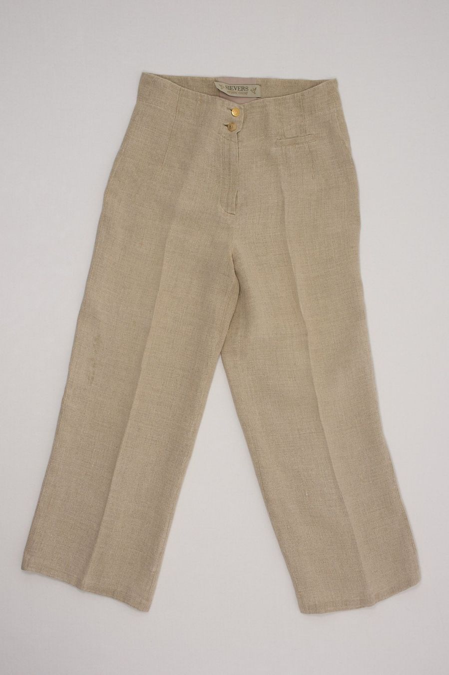 Pantaloni: Pantalon Lin Sievers Beige Taille M – Usato da Fribourg venduto da re-fine 2