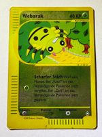 🔬✅ Pokémon Webarak 111/147 Reverse Holo Aquapolis DE DMG