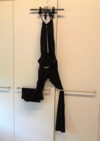 Uni schwarzer sexy Overall Gr. XS - 260237