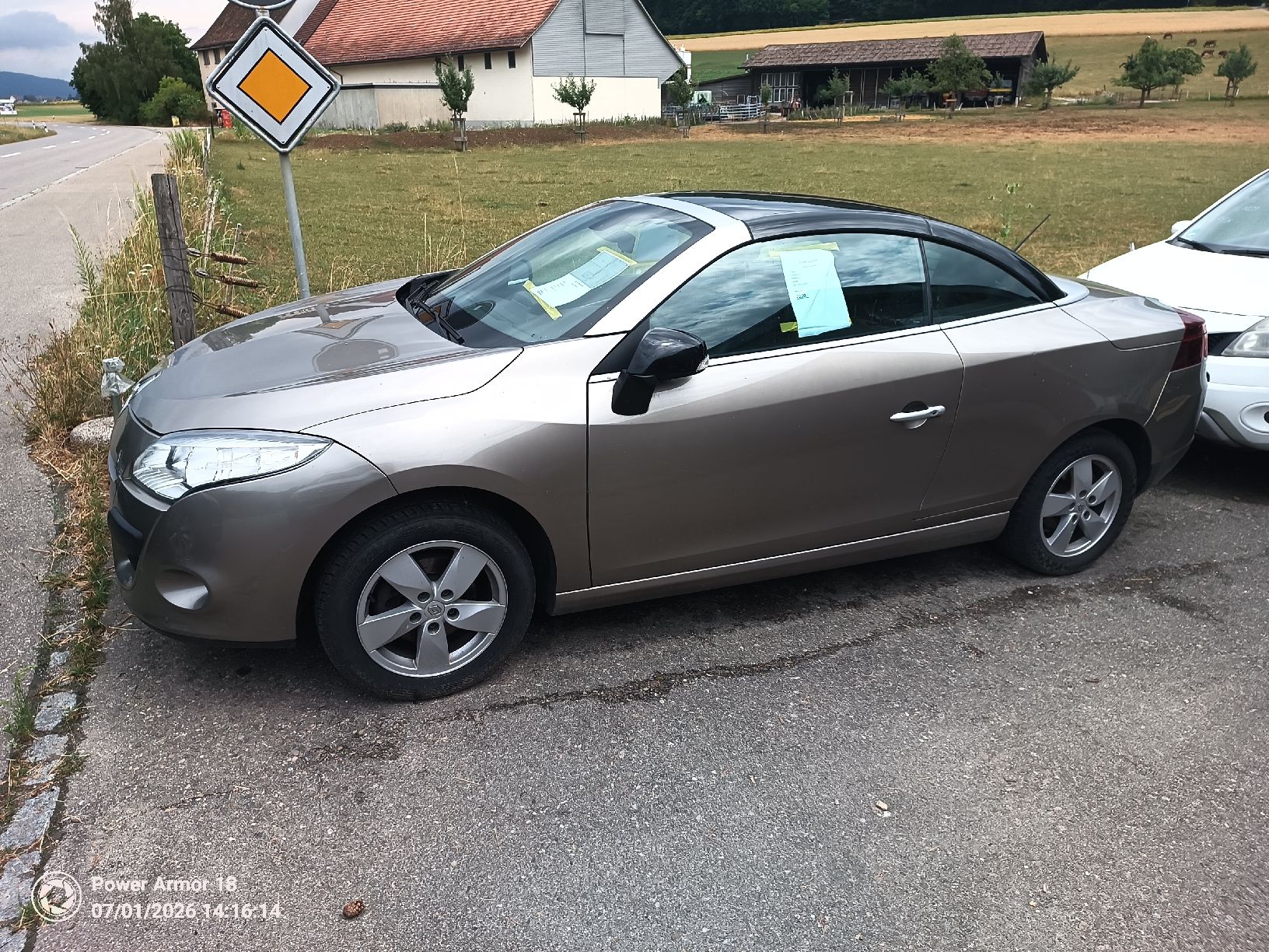 Renault Automobili: Renault Megane CC Cabriolet, Benzin, ab Platz  – Usato da Bargen SH venduto da sti_drf8