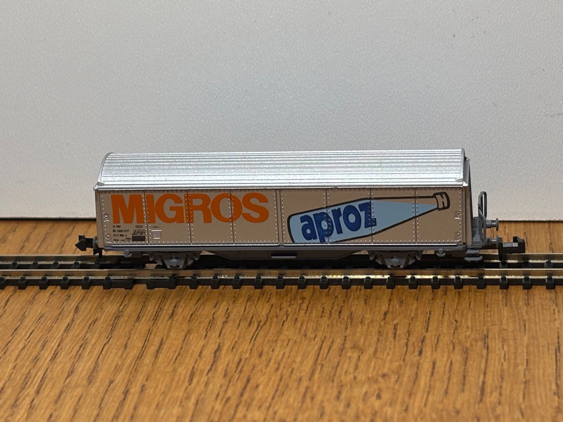 Modellini di ferrovie: e1513: Güterwagen (Spur N) – Usato da Birsfelden venduto da Birs_25 1