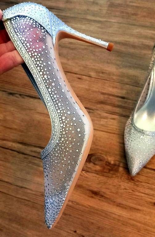 Scarpe da donna: NEU Pumps mit Strass in Gr 38.5 – Nuovo (secondo la descrizione) da Rikon im Tösstal venduto da maverik08 1