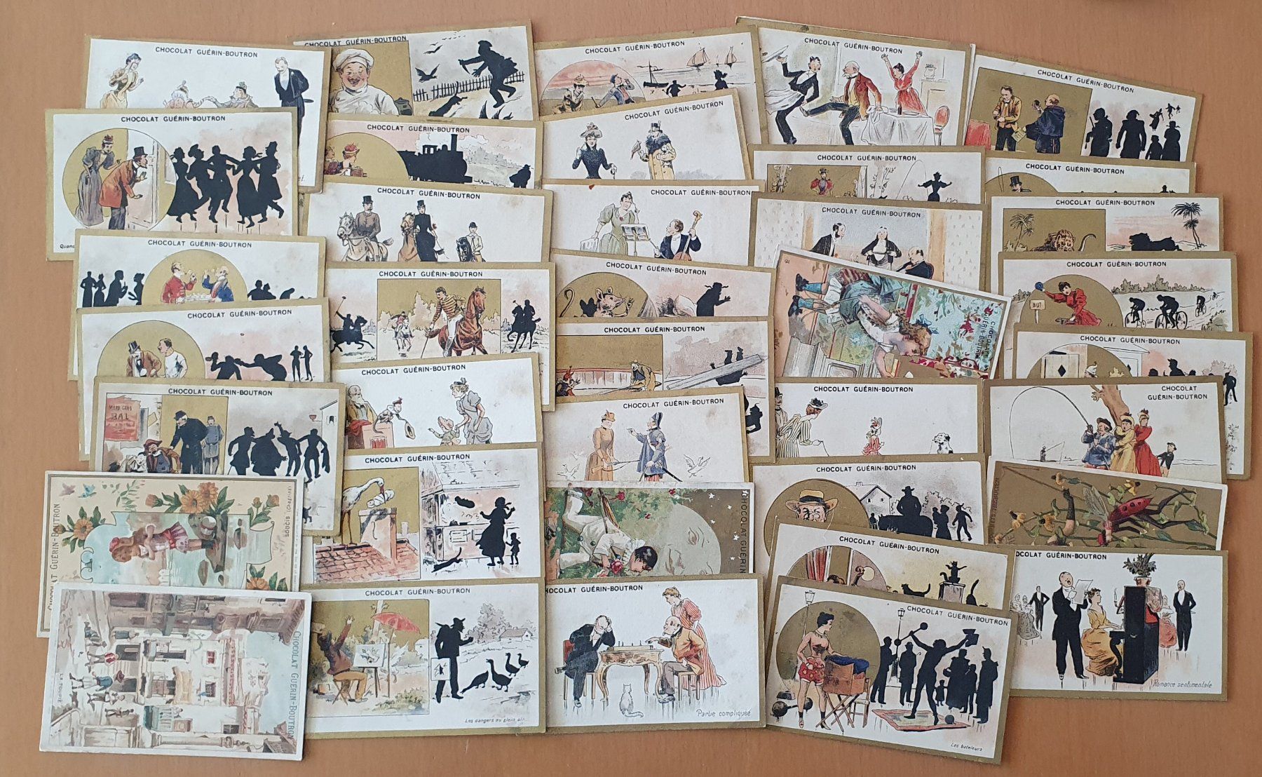 Carte collezionabili: 150 Werbebildern CHOCOLAT GUÉRIN-BOUTRON 1889 – Usato da Kreuzlingen venduto da Rschweiz1 2