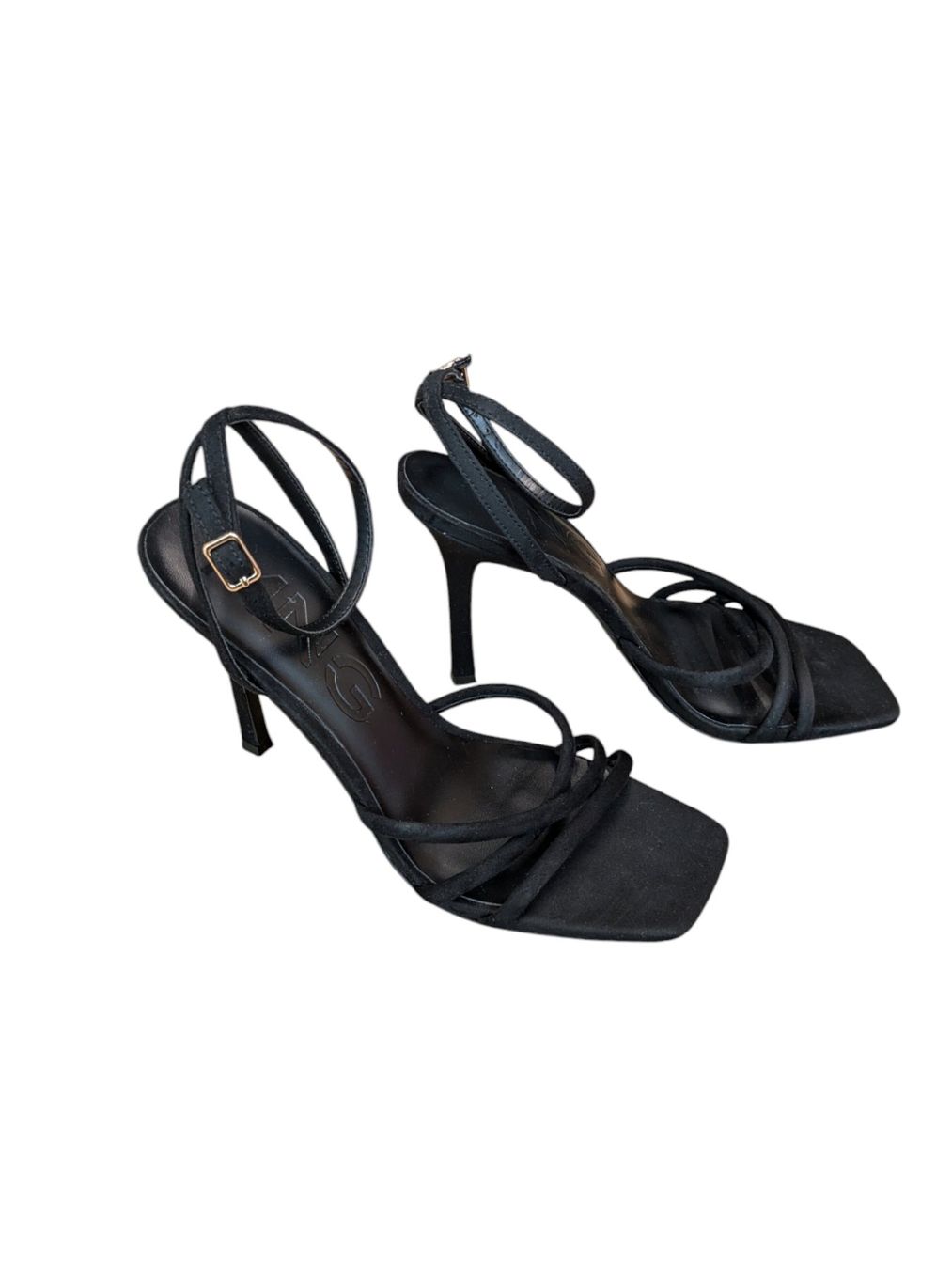 Mango Damenschuhe: Sandale à talon suede – Gebraucht aus Genève von madlainaboillat 1