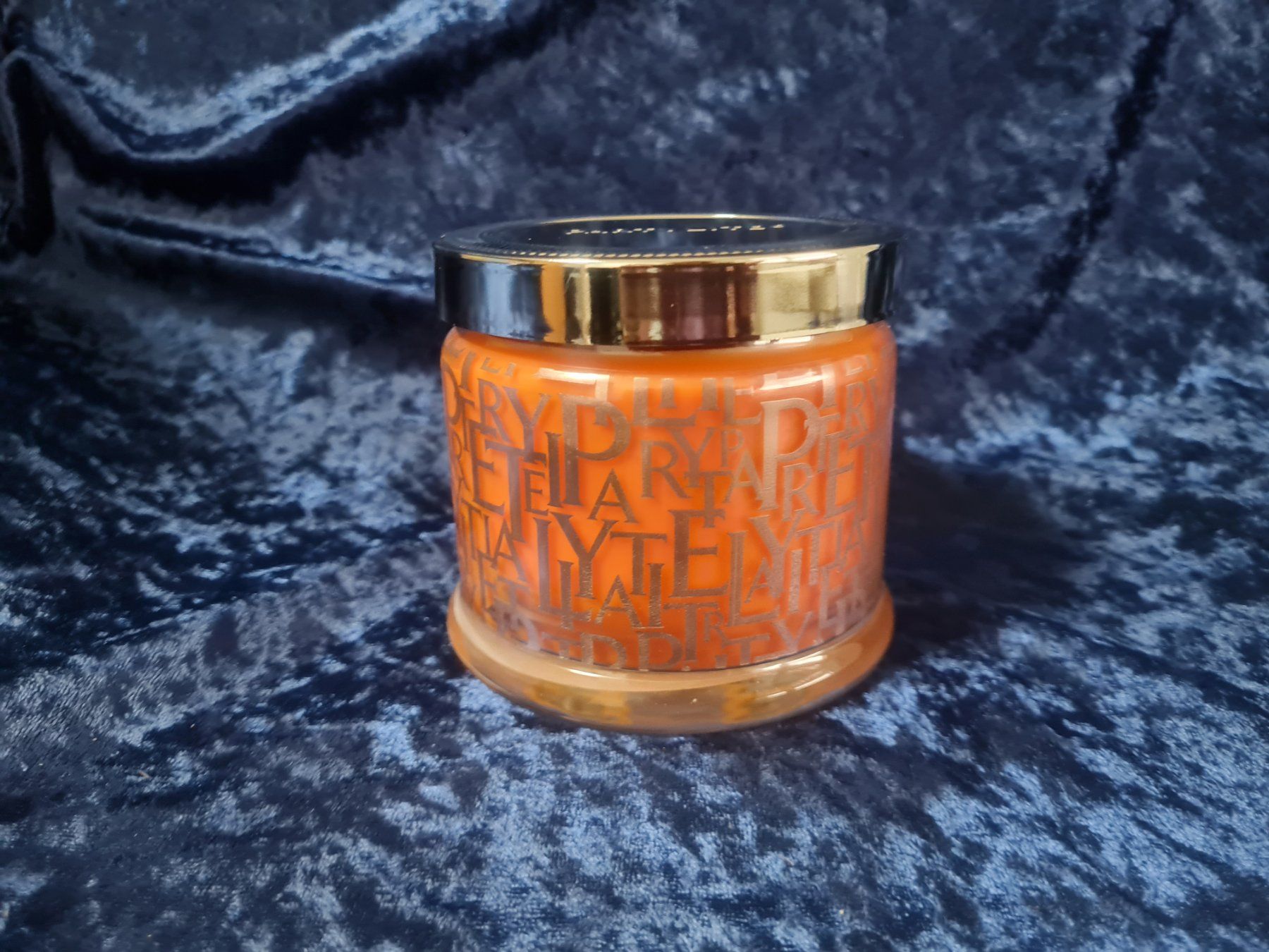 Partylite Candele: PartyLite - 3-Docht-Glas Orangensorbet – Nuovo e nell'imballaggio originale da Othmarsingen venduto da Kleibai 1