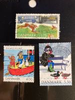 Dänemark 1992 Lot Vögel Umwelt Comics gestempelt