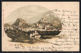 AK Sion, Teilansicht, 1899
