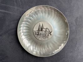 Vintage Wandteller, Basel mit Münster