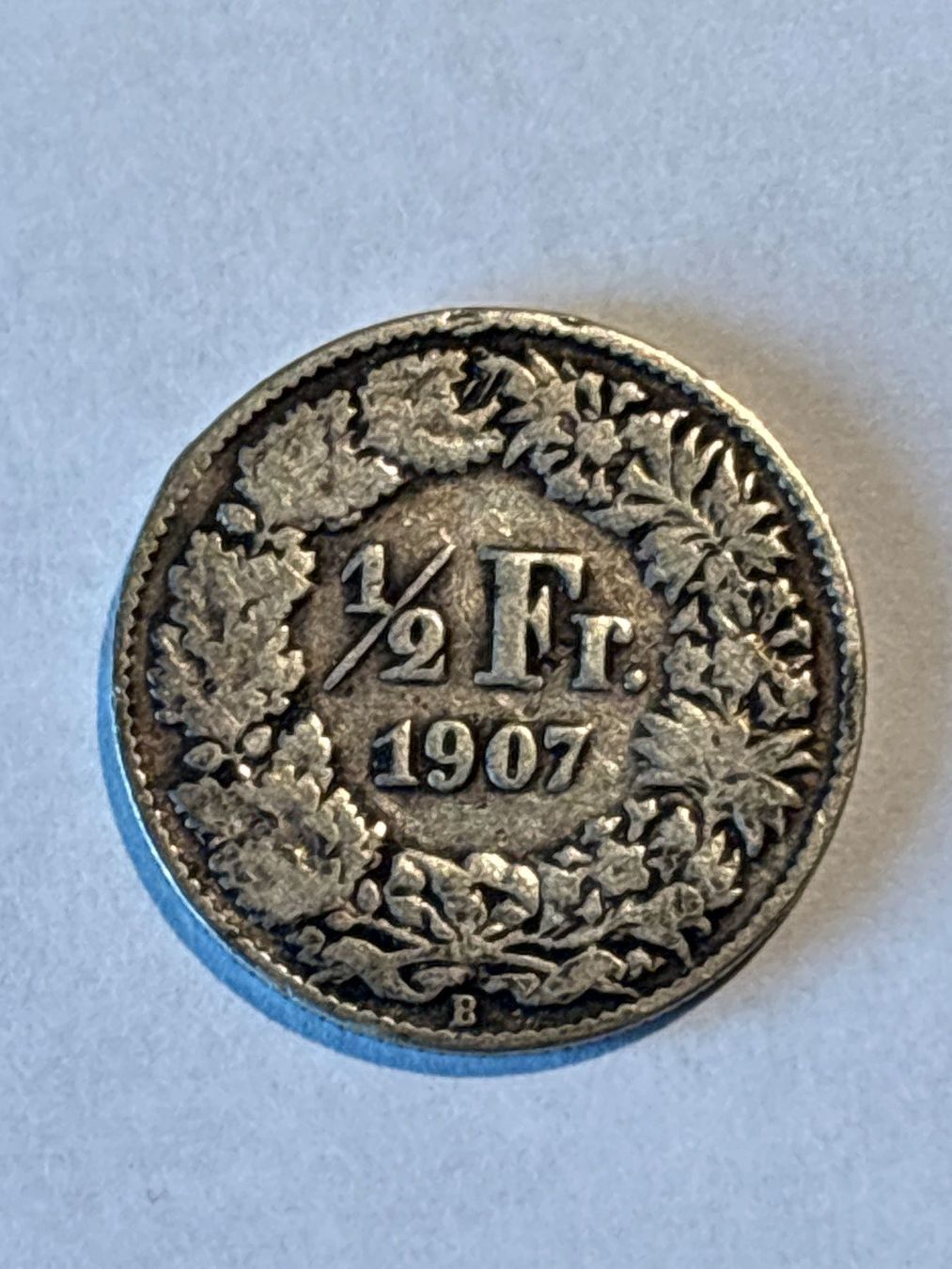Tutti le monete: 50 Rappenstück Silber 1907 sehr kleine Auflage – Usato da Salvenach venduto da Haeseli59