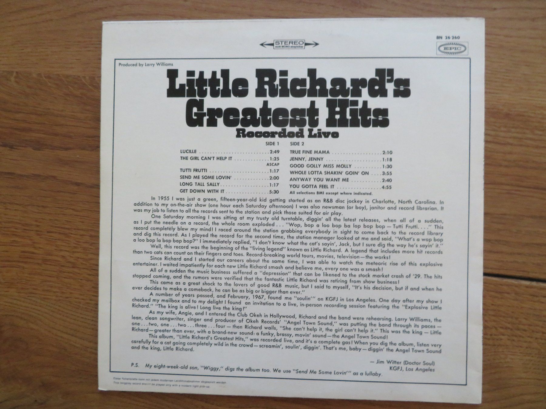 Dischi in vinile: LITTLE RICHARD GREATEST HITS – Nuovo (secondo la descrizione) da Zürich venduto da max_cp5f 1
