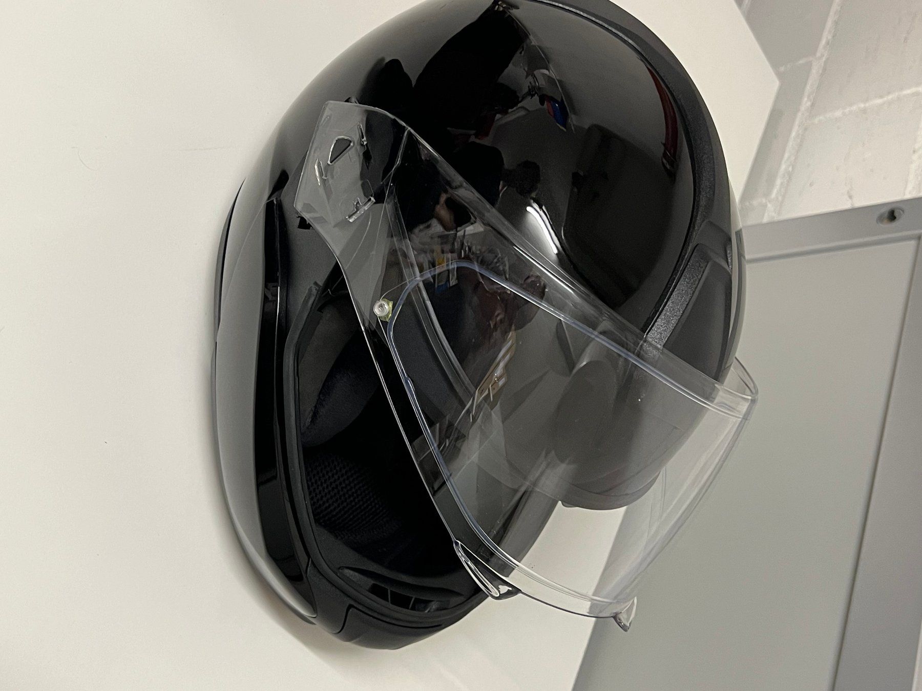 Helme & Visiere: Evo, schwarz metallic, mitlere Grösse – Gebraucht aus Emmenbrücke von ric_fds7 1
