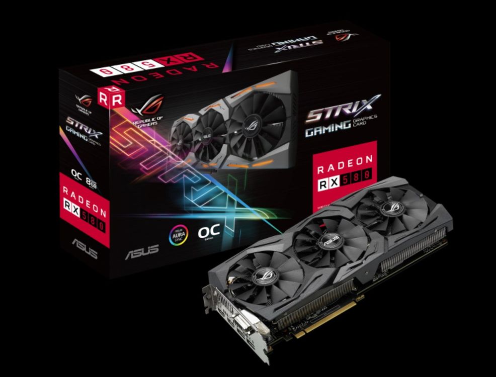 ASUS ROG-STRIX-RX580-O8G-GAMING | Kaufen auf Ricardo