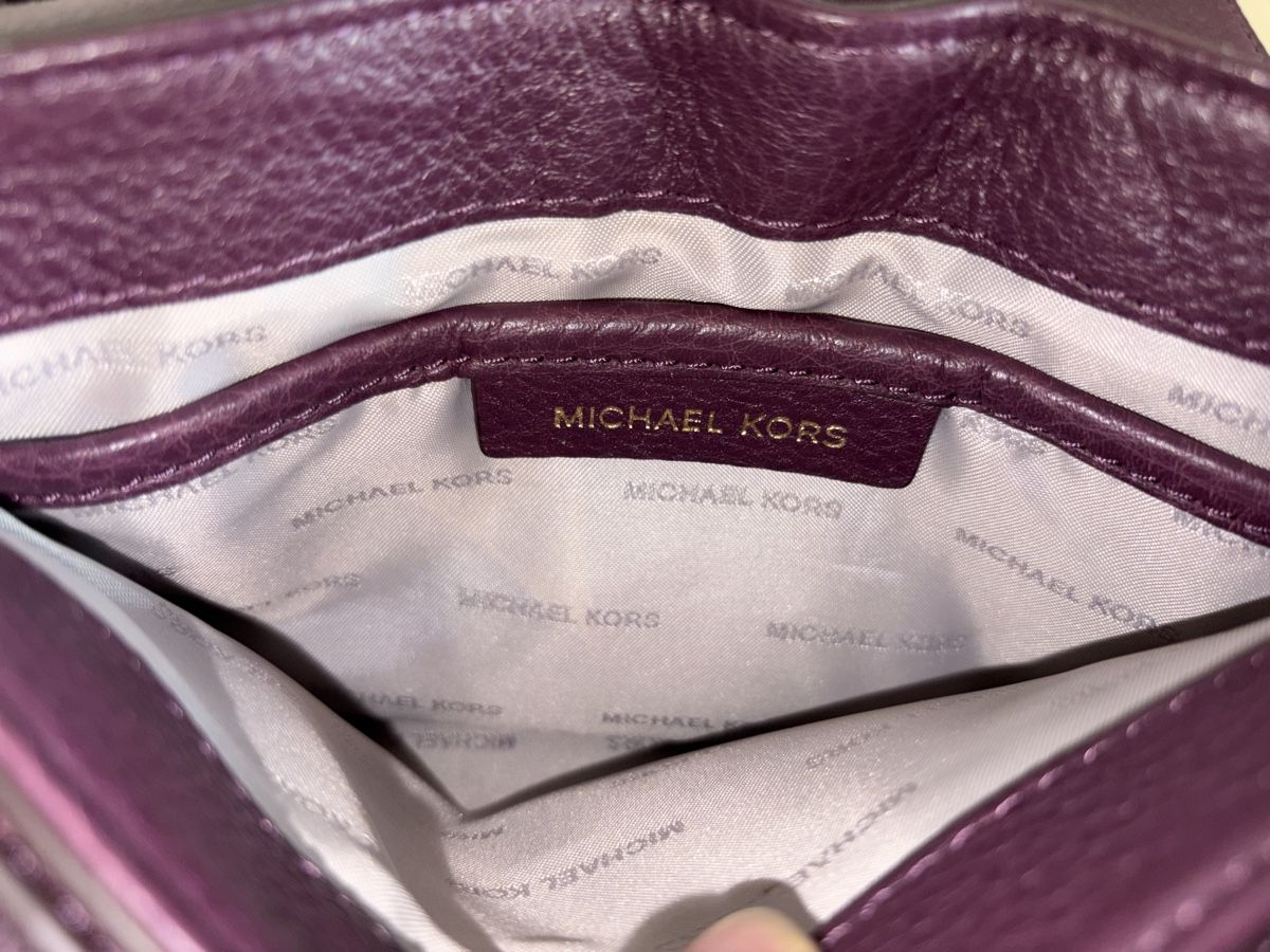 Michael Kors Borse da donna: Michael Kors Leder-Umhängetasche – Nuovo (secondo la descrizione) da Erlenbach ZH venduto da sun_ws99 1