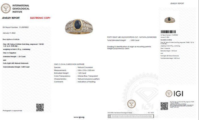 Anelli: Königlicher Ring Gold-Saphir – Usato da Elgg venduto da marsupilamaya 5