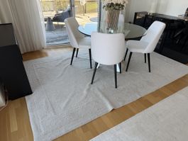 Teppich H&M Home hellgrau 200 cm x 300 cm