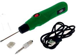 LÖTKOLBEN + SCHNEIDER mit AKKU 3.6V/2.0A über USB aufladbar