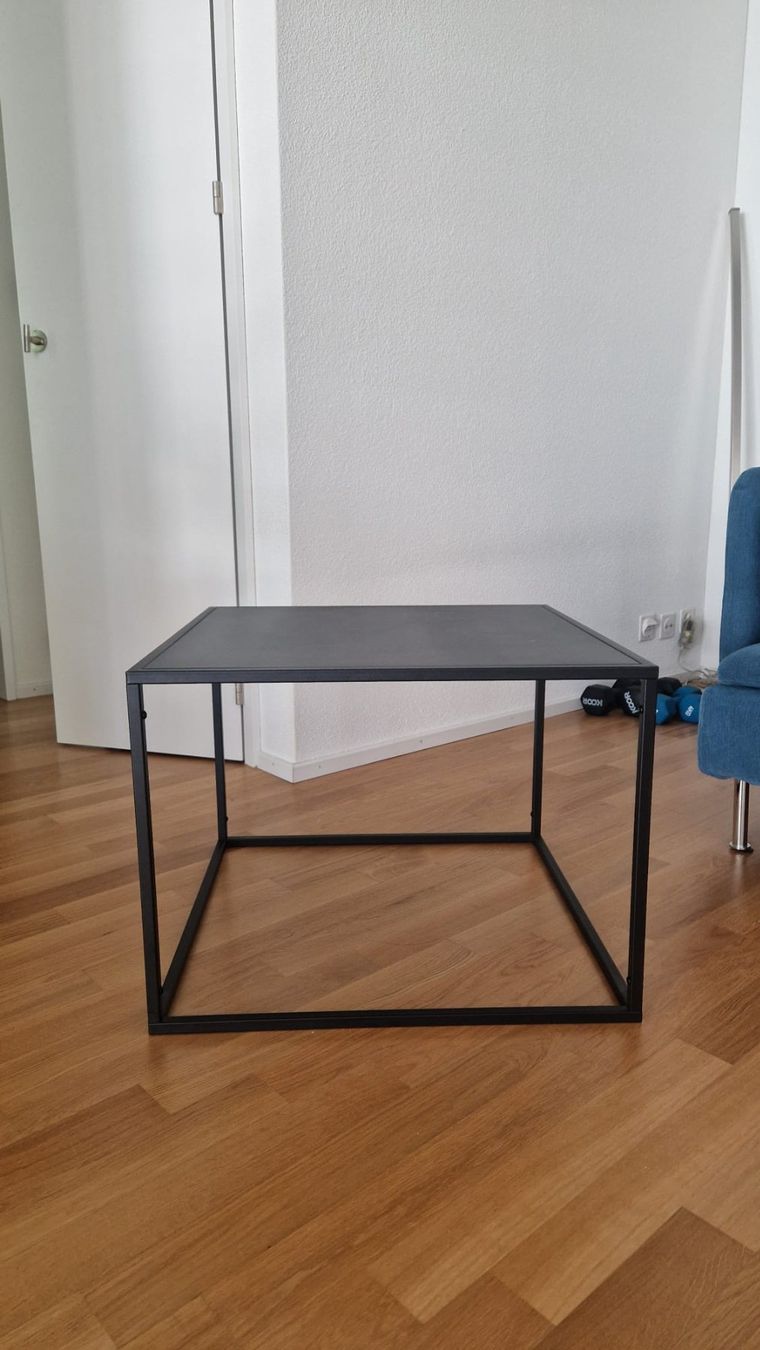 Ikea Tavoli: Schwarzer Cube-Couchtisch – Usato da Glattpark(Opfikon) venduto da GiuAp 1