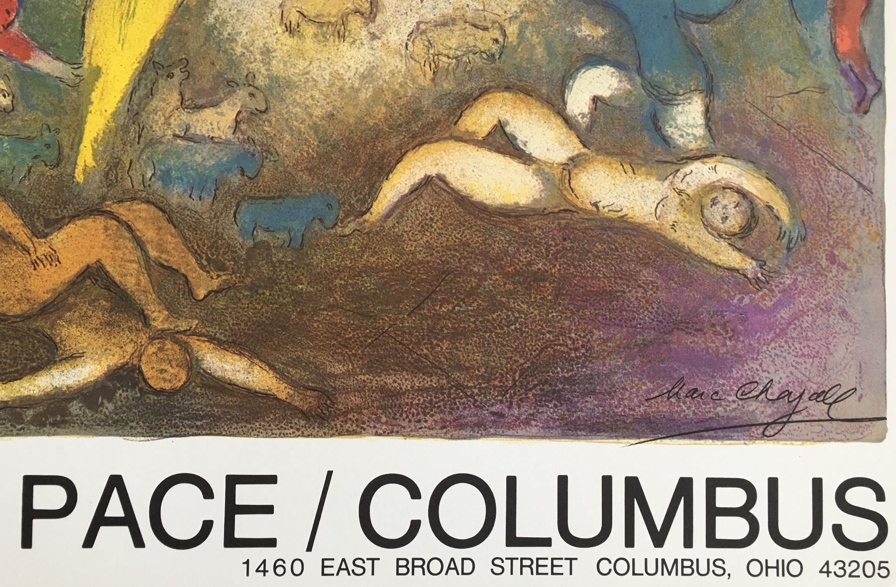 Grafica & Litografie: Marc Chagall     "Chagall At Pace/Columbus" – Usato da Nennigkofen venduto da waltraub 5