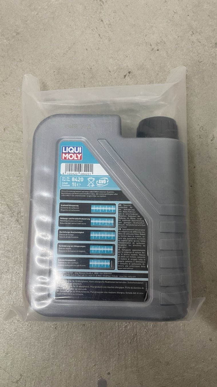 Liqui Moly Oli & Additivi: Motoröl 0W-20 – Nuovo e nell'imballaggio originale da Basel venduto da Balthazara 1