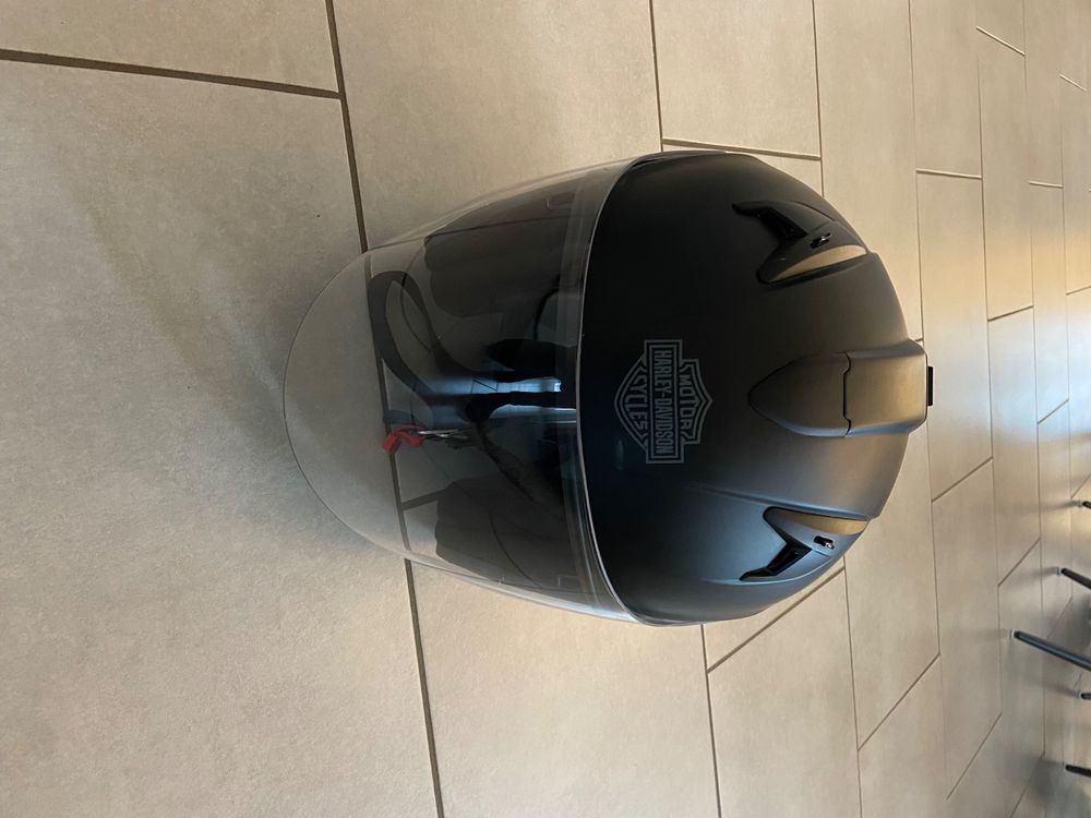 harley davidson jethelm mit visier