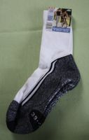2 Paar Allround-Sportsocken weiss - schwarz Gr. 39-42 NEU