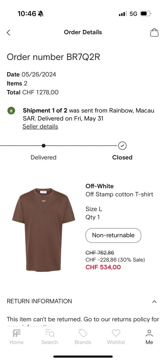 Off-White T-shirt: Off white embroidered tshirt L – Usato da Giubiasco venduto da Darkemperor 3