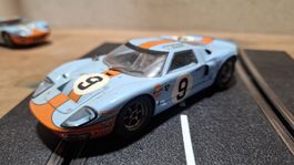 Slotcar Ford GT40 Gulf